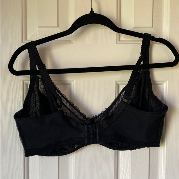 Chantelle Black Lace Underwire Bra 38DDDD - Picture 3 of 7